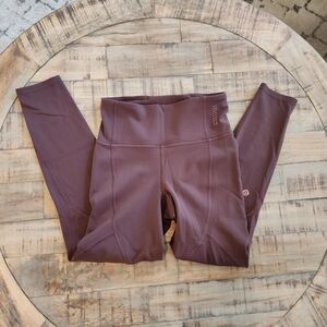 🦄Lululemon To The Beat Tight 24" *lululemon X SoulCyclePurple Taupe